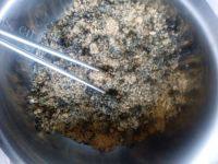 自制黑芝麻花生馅做法图解8)