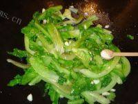 蚝油生菜（家常菜）做法图解7)