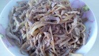 回味无穷的姜丝肉