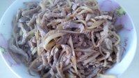 回味无穷的姜丝肉