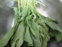 麻酱拌菠菜做法图解1)