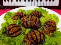 芳香四溢的肉末蒸茄子做法图解10)