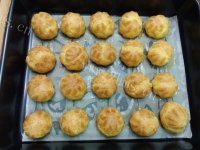 焦糖泡芙塔做法图解16)