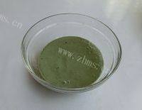 抹茶豆腐布丁做法图解2)