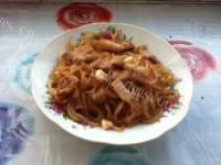美味的猪肉炖粉条