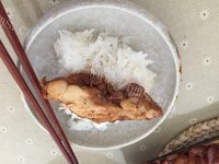 美味的黑椒鸡腿