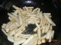 家常菜彩椒杏鲍菇做法图解2)