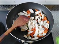 家常菜蚝油鸡腿菇做法图解5)
