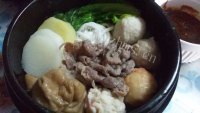 美味的什锦丸子土豆粉做法图解4)
