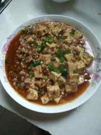 麻婆豆腐做法图解18)