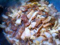 家常菜五花肉白菜炖粉条