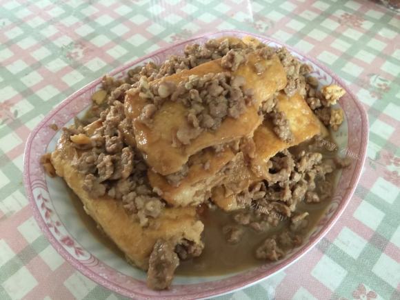香飘十里的肉末豆腐