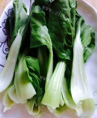 家常菜香菇青菜做法图解2)