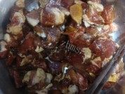 美味的肉粽子做法图解3)