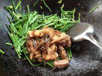 营养美食之韭菜苔炒肉做法图解6)