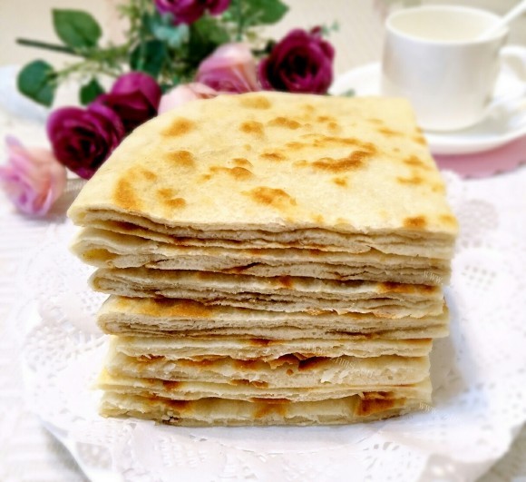 自制发面油饼
