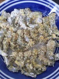 美味的黄金虾做法图解7)