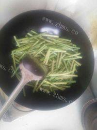 家常菜辣炒豆角做法图解2)