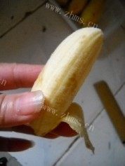 自制香蕉紫薯沙拉做法图解4)