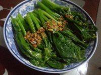 家常菜白灼菜心