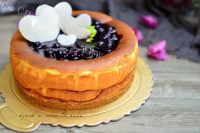 蓝莓乳酪蛋糕做法图解20)