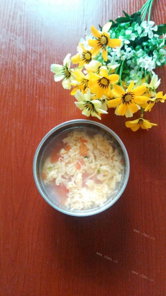 五味俱全的西红柿蛋花汤