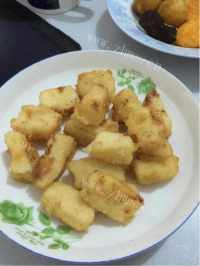 美味的炸鲜奶
