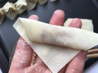 香气浓郁的红油抄手做法图解6)