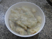 美味的韭菜鱿鱼馅馄饨做法图解15)