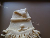 香脆可口的圣诞老人面包做法图解12)