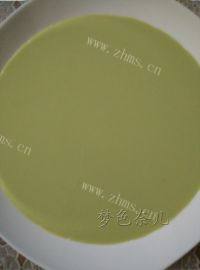美味的抹茶芒果糯米糍做法图解5)