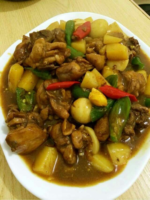 鲜美可口的咖喱鸡
