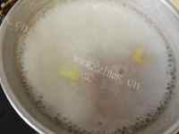 家常香菇青菜瘦肉粥做法图解4)