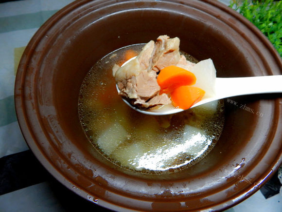 白萝卜炖牛肉