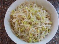 秀色的凉拌豆芽做法图解7)