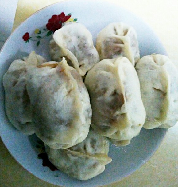 萝卜馅蒸饺