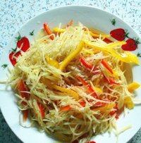 简易三色土豆丝