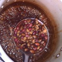 美味的三色甜豆做法图解4)