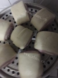 香气浓郁的紫薯馒头做法图解12)