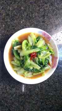 家常菜炒生菜