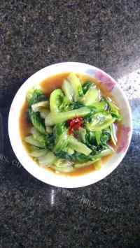 家常菜炒生菜