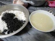 黑芝麻馒头自制做法图解1)