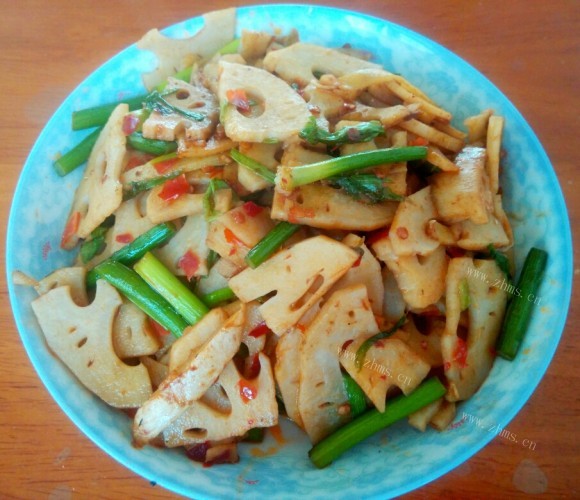 辣炒藕片