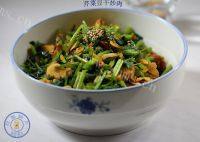 简易芹菜豆干炒肉