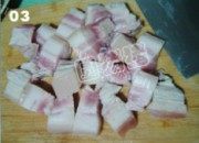 家常菜鱿鱼红烧肉做法图解3)