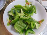 鲜香的青椒炒杏鲍菇做法图解3)