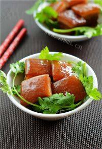 味道十足的东坡肉