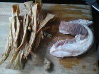 鲜香美味腐竹烧肉做法图解1)