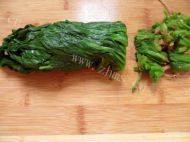 香鲜至极的千张菠菜卷做法图解6)