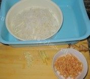 虾米炒萝卜做法图解6)